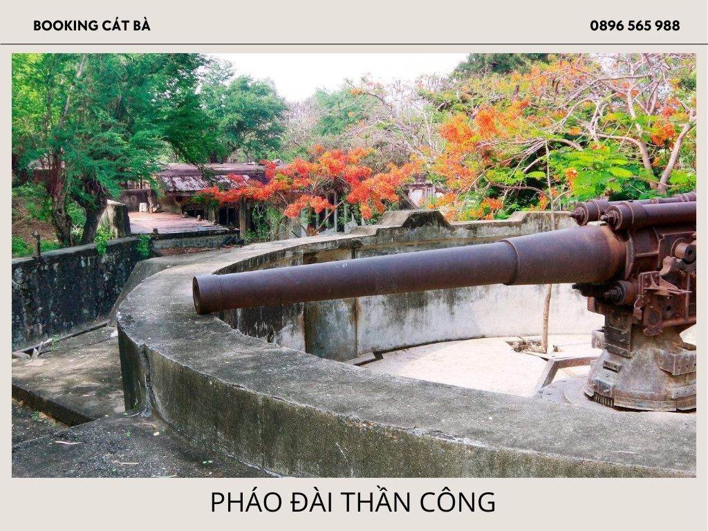 Pháo đài Thần Công Cát Bà mang đậm dấu ấn lịch sử và văn hóa hào hùng của dân tộc.