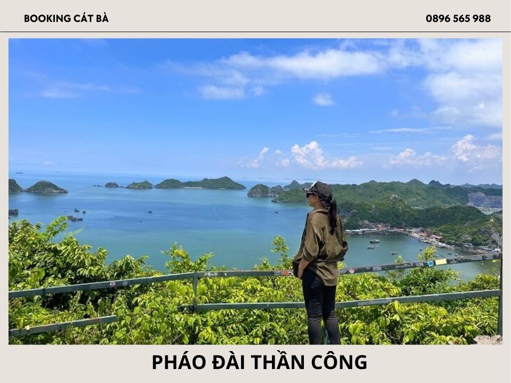 mùa du lịch đa dạng trong năm với pháo đài thần công Cát Bà